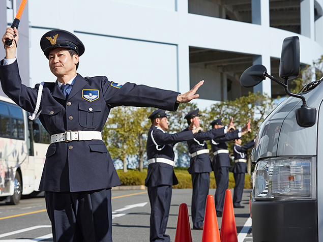 駐車場警備